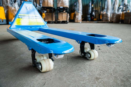 Тележка гидравлическая 2500 кг 1150 мм нейлоновые колеса TOR RHP по ценам производителя в Санкт-Петербурге с доставкой по всей России