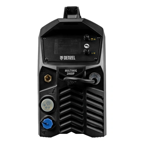 Аппарат инвертор. полуавтомат. сварки MultiMIG-200DP Synergy Double Pulse, 200 А, ПВ 80% Denzel по ценам производителя в Санкт-Петербурге с доставкой по всей России
