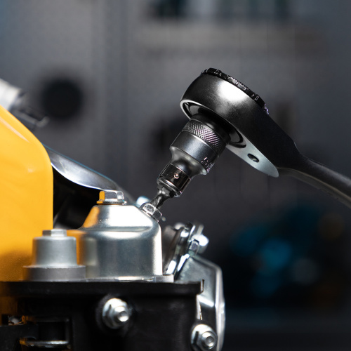 Набор торцевых головок, трещотка 120 зубьев, 1/2", 1/4", CrV, 41 предмет Gross купить в Москве с доставкой по всей России | ProtosMarket.ru