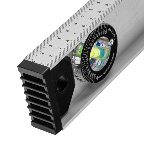 Уровень алюминиевый "Рельс", 2000 мм, 3 глазка (1 поворотный) Matrix по ценам производителя в Санкт-Петербурге с доставкой по всей России