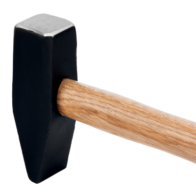 Молоток слесарный, 1500 г, квадратный боек, деревянная рукоятка Sparta купить в Москве с доставкой по всей России | ProtosMarket.ru
