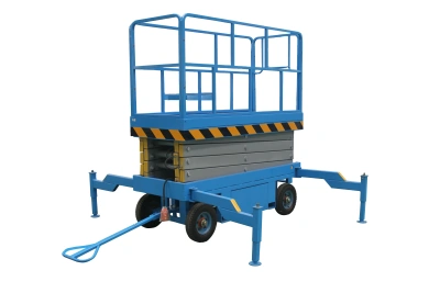 Подъемник ножничный передвижной 500 кг 14/16 м TOR SJY-0,5-14 AC 380В сетевой купить в Москве с доставкой по всей России | ProtosMarket.ru