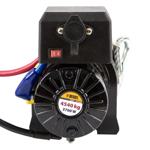 Лебедка автомобильная электрическая LB-4000, 4.5 т, 3.7 кВт, 12 В Denzel по ценам производителя в Санкт-Петербурге с доставкой по всей России