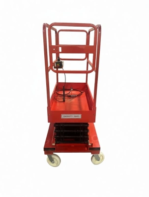 Подъемник ножничный самоходный 240 кг 4/6 м TOR GTJZ DC аккумуляторный по ценам производителя в Санкт-Петербурге с доставкой по всей России