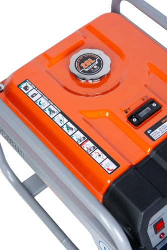 Генератор бензиновый 2,5 кВт 220В 16 л с ручным запуском TOR KM3800H по ценам производителя в Санкт-Петербурге с доставкой по всей России