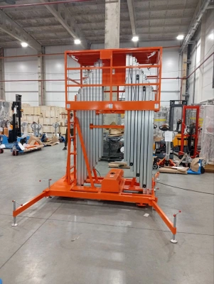 Подъемник мачтовый аккумуляторный 250 кг 12/14 м TOR GTWY12-320 DC 3-мачтовый купить в Москве с доставкой по всей России | ProtosMarket.ru