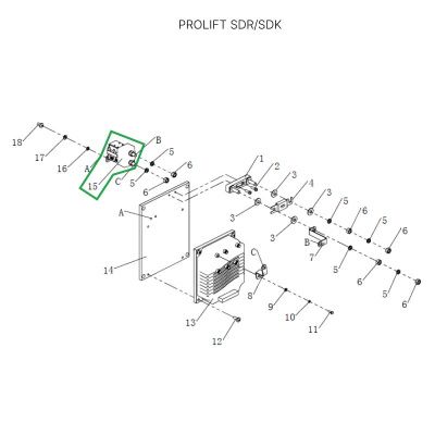 Контактор питания контроллера для штабелеров SDR/SDK 1,5-1,6 т, для тележек SK20 купить в Москве с доставкой по всей России | ProtosMarket.ru