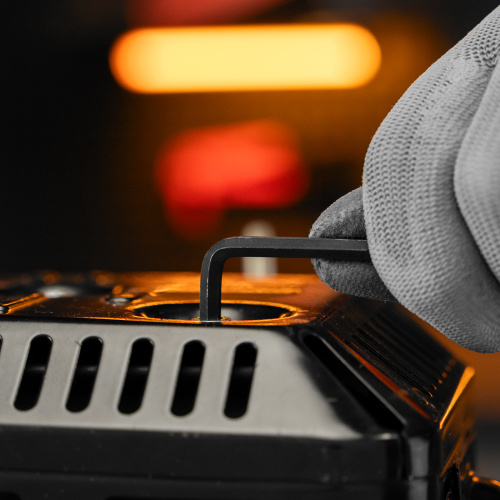 Набор ключей имбусовых HEX, 1.5-10 мм, CrV, 10 шт, оксидированные, на кольце Sparta купить в Москве с доставкой по всей России | ProtosMarket.ru