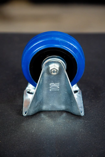 Колесо неповоротное резина FRCL 42 100 мм (N) по ценам производителя в Санкт-Петербурге с доставкой по всей России