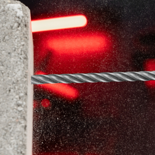 Бур по бетону, 12 x 400 мм, SDS PLUS c крестовой пластиной MATRIX по ценам производителя в Санкт-Петербурге с доставкой по всей России