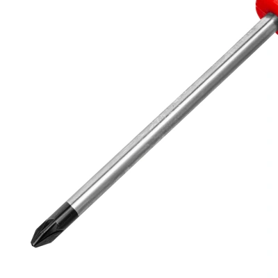 Отвертка Fusion, PZ2 x 100 мм, CrV, трехкомпонентная рукоятка "Anti slip" Matrix по ценам производителя в Санкт-Петербурге с доставкой по всей России