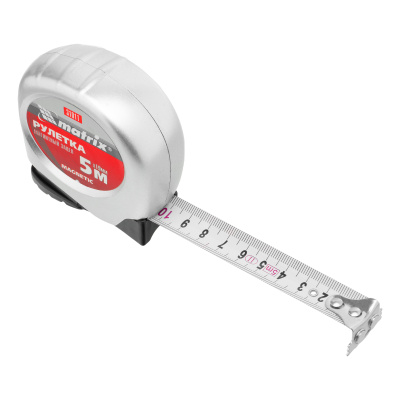 Рулетка Magnetic,5 м х 19 мм,магнитный зацеп Matrix по ценам производителя в Санкт-Петербурге с доставкой по всей России