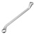 Ключ накидной коленчатый, 14 х 15 мм, хромированный Sparta по ценам производителя в Санкт-Петербурге с доставкой по всей России