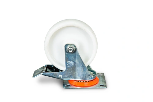 Колесо поворотное полипропилен SRCnb 55 125 мм с тормозом (N) по ценам производителя в Санкт-Петербурге с доставкой по всей России