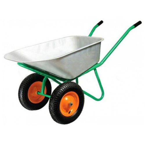 Тачка строительная 100 л 250 кг 422ZP двухколесная с пневмоколесом по ценам производителя в Санкт-Петербурге с доставкой по всей России