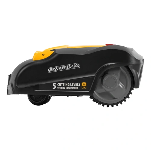 Робот-газонокосилка Grass Master 1000  1000м², 3Ач, 28V, LCD дисплей, Wi-Fi Denzel по ценам производителя в Санкт-Петербурге с доставкой по всей России