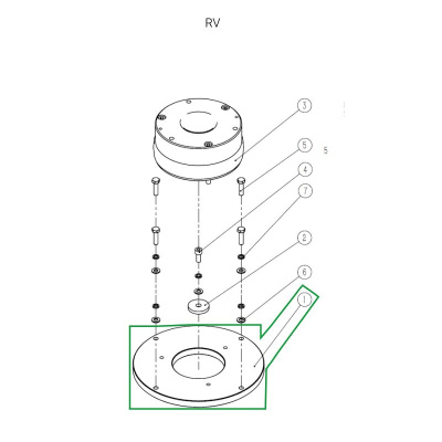 Электромагнитный тормоз для ричтрака RV (24V) по ценам производителя в Санкт-Петербурге с доставкой по всей России