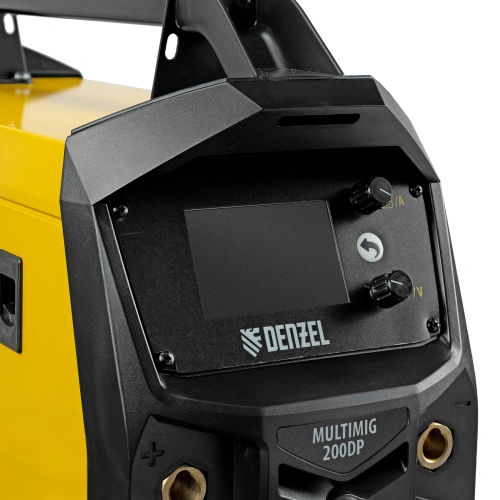 Аппарат инвертор. полуавтомат. сварки MultiMIG-200DP Synergy Double Pulse, 200 А, ПВ 80% Denzel по ценам производителя в Санкт-Петербурге с доставкой по всей России