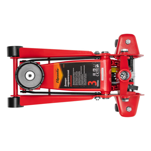 Домкрат гидравлический подкатной, 3 т, h подъема 130-465 мм Sparta по ценам производителя в Санкт-Петербурге с доставкой по всей России