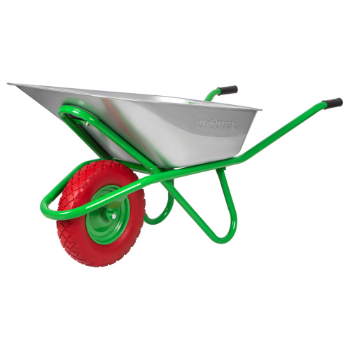 Тачка садово-строительная с PU колесом, грузоподъемность 180 кг, объем 90 л Сибртех купить в Москве с доставкой по всей России | ProtosMarket.ru