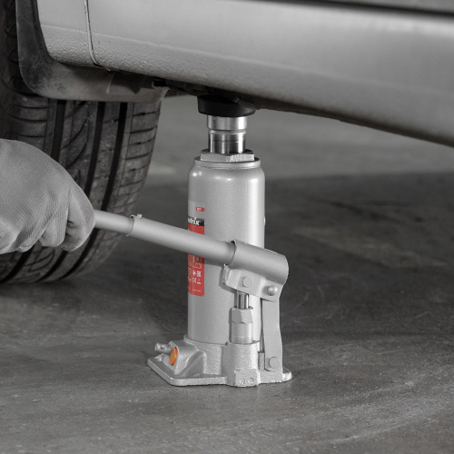 Домкрат гидравлический бутылочный, 6 т, h подъема 216-413 мм Matrix по ценам производителя в Санкт-Петербурге с доставкой по всей России