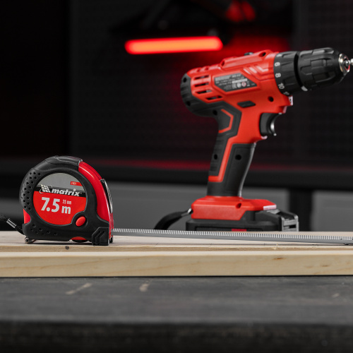 Рулетка Status Magnet fixation,7,5 м х 25 мм,обрезиненный корпус,зацеп с магнитом Matrix по ценам производителя в Санкт-Петербурге с доставкой по всей России