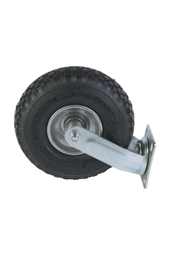 Колесо пневматическое резиновое 260 мм PRS 85 поворотное на кронштейне по ценам производителя в Санкт-Петербурге с доставкой по всей России