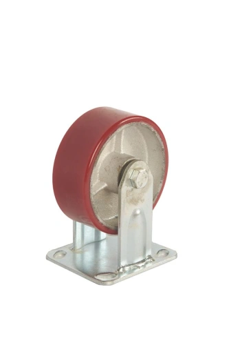 Колесо большегрузное неповоротное FCp 54 125 мм полиуретановое (N) по ценам производителя в Санкт-Петербурге с доставкой по всей России