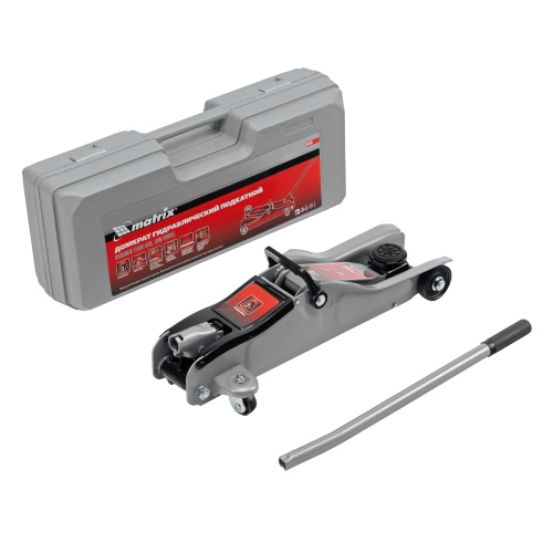 Домкрат гидравлический подкатной 2 т в пластиковом кейсе 85-330 мм. Low Profile Matrix по ценам производителя в Санкт-Петербурге с доставкой по всей России