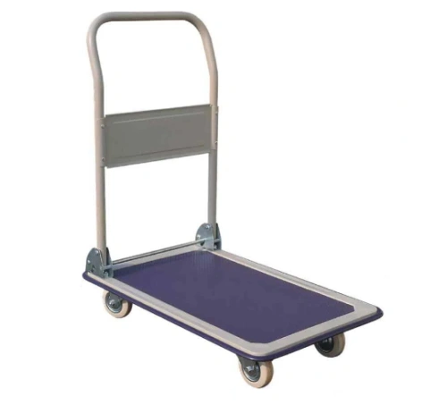 Тележка платформенная пластиковая 200 кг TOR PH200P (480x740) со складной ручкой (пластик, 10 по ценам производителя в Санкт-Петербурге с доставкой по всей России