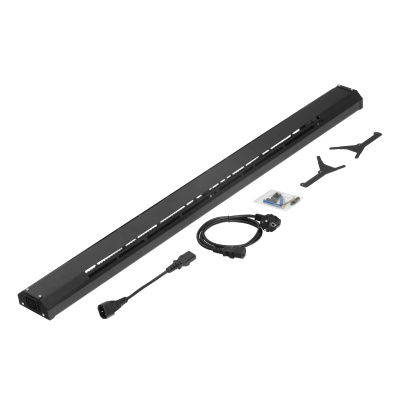 Конвектор электрический плинтусный ATRIC-300, 230 В, 300 Вт, ТЭН, черный Denzel по ценам производителя в Санкт-Петербурге с доставкой по всей России