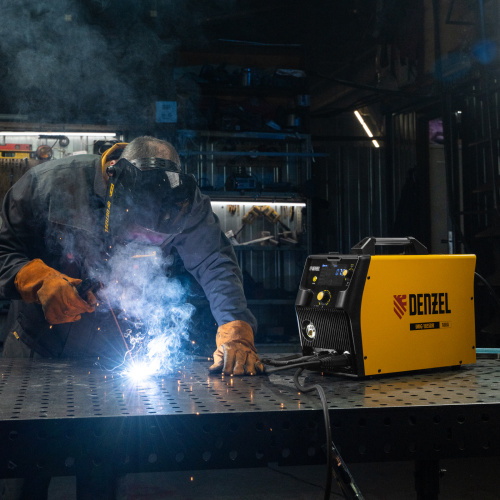 Аппарат инвертор. полуавтомат. cварки IMIG-185SDR, 180 А, ПВ 60%, катушка 5 кг Denzel по ценам производителя в Санкт-Петербурге с доставкой по всей России