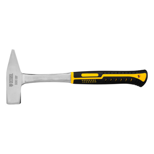 Молоток слесарный 800 г, цельнометаллический, двухкомпонентная рукоятка Denzel купить в Москве с доставкой по всей России | ProtosMarket.ru