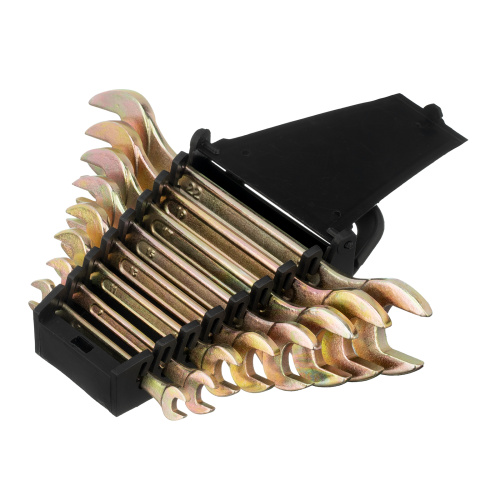 Набор ключей рожковых 6-22 мм, 8 шт, желтый цинк Сибртех купить в Москве с доставкой по всей России | ProtosMarket.ru