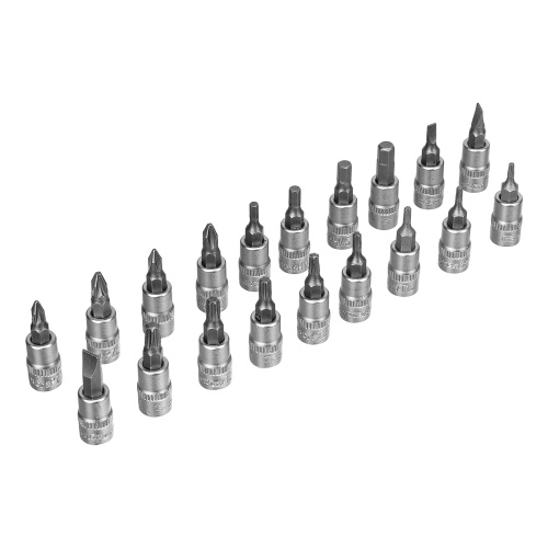 Набор инструментов, 1/2", 3/8", 1/4", пластиковый кейс 160 предм. Сибртех купить в Москве с доставкой по всей России | ProtosMarket.ru