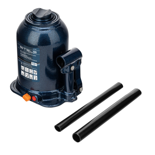 Домкрат гидравлический бутылочный телескопический, 10 т, подъем 180-450 мм Stels по ценам производителя в Санкт-Петербурге с доставкой по всей России