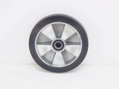 Колесо резиновое 250х50 мм с подшипником для тележек гидравлических HW