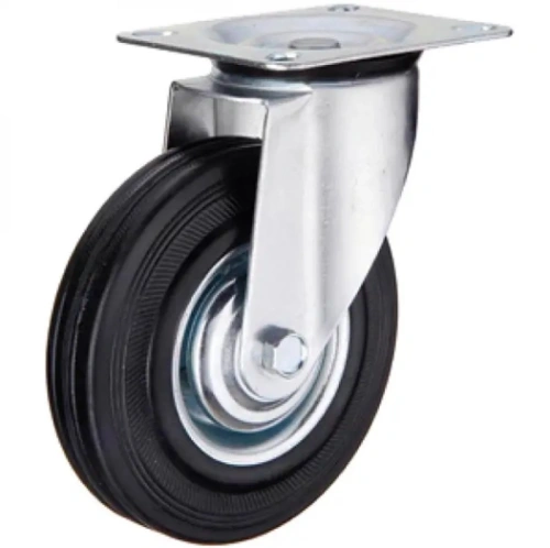 Колесо поворотное резина SC 42 100 мм РФ по ценам производителя в Санкт-Петербурге с доставкой по всей России