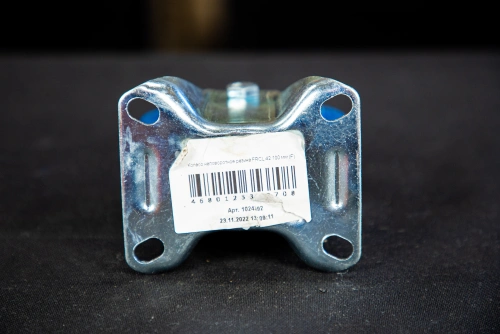 Колесо неповоротное резина FRCL 42 100 мм (F) по ценам производителя в Санкт-Петербурге с доставкой по всей России