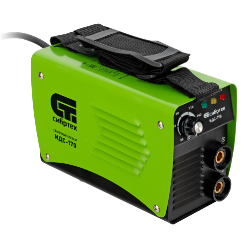 Аппарат инверторный дуговой сварки ИДС-170, 170 А, ПВ 80%, диаметр электрода 1.6-3.2 мм Сибртех по ценам производителя в Санкт-Петербурге с доставкой по всей России