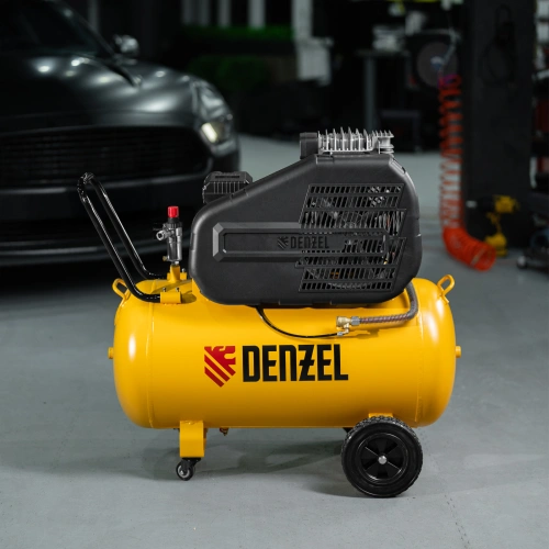 Компрессор воздушный рем. привод BCI 2200/100, 2,2 кВт, 100 литров, 420 л/мин Denzel по ценам производителя в Санкт-Петербурге с доставкой по всей России