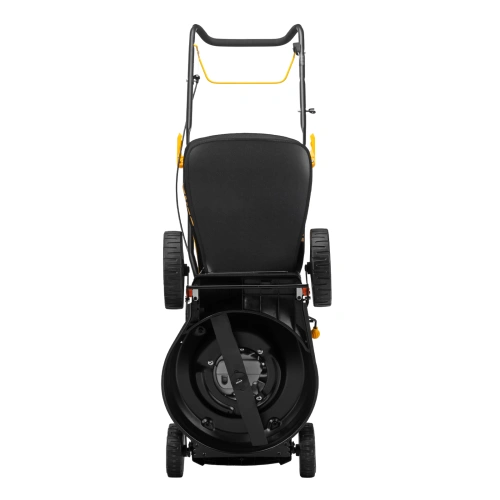 Газонокосилка бензиновая GLD-460, 146 куб.см, ширина 46 см, ручная, 7 уровней, травосборник 50 л Denzel купить в Москве с доставкой по всей России | ProtosMarket.ru