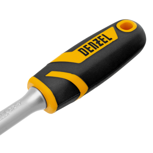 Ключ-трещотка 3/8", 90 зубьев, с быстрым сбросом, CrV Denzel купить в Москве с доставкой по всей России | ProtosMarket.ru