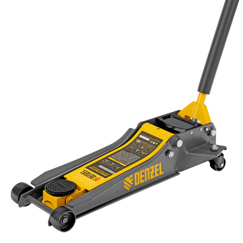 Домкрат гидравлический подкатной, 3 т, 85-610 мм, быстрый подъем, низ. подхват, проф, SUV Denzel по ценам производителя в Санкт-Петербурге с доставкой по всей России