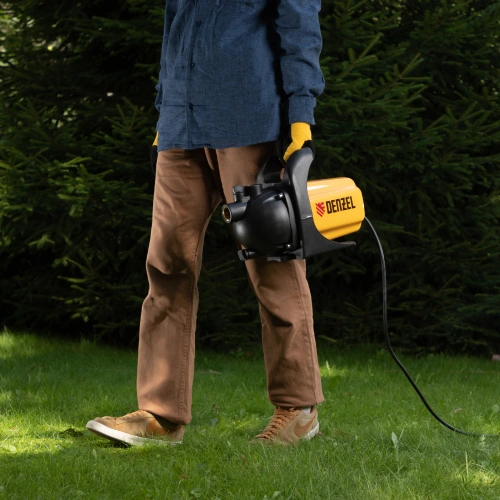 Садовый поверхностный насос GP 600, 600 Вт, 3000 л/ч, подъем 35 м, пластик Denzel по ценам производителя в Санкт-Петербурге с доставкой по всей России