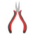 Длинногубцы прямые Mini, 130 мм, никелированные, авторазжим, двухкомпонентные рукоятки Matrix купить в Москве с доставкой по всей России | ProtosMarket.ru