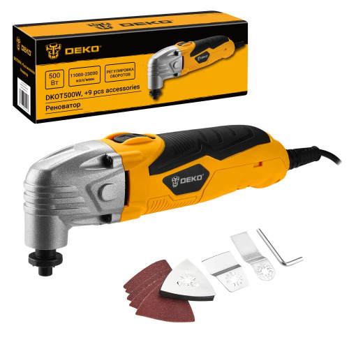 Реноватор Deko DKOT500W + набор предметов 9 шт. купить в Москве с доставкой по всей России | ProtosMarket.ru
