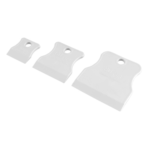 Набор шпателей 40-60-80 мм, белая резина, 3 шт. Sparta по ценам производителя в Санкт-Петербурге с доставкой по всей России