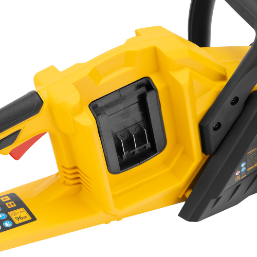 Цепная пила аккумуляторная бесщеточная RCS400-36, Li-ion, 36 В, 4 Ач, шина 400 мм Denzel купить в Москве с доставкой по всей России | ProtosMarket.ru