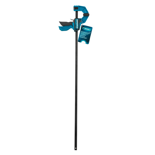 Струбцина реечная, быстрозажимная, пистолетного типа, пошаговый механизм, пластиковый корпус, 900 мм Gross купить в Москве с доставкой по всей России | ProtosMarket.ru